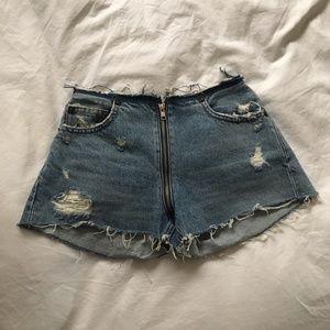 Reformation Denim Shorts